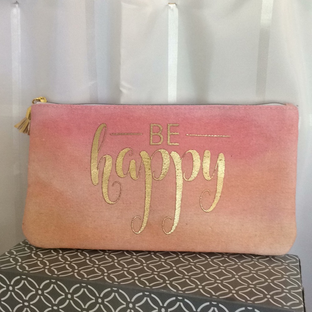 Be Happy Cosmetics Bag